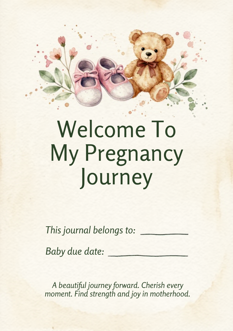 My Pregnancy Journey Journal-Pregnancy Memory Book